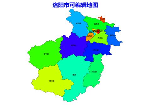 洛阳市最新新政区划图（2020年）_调整