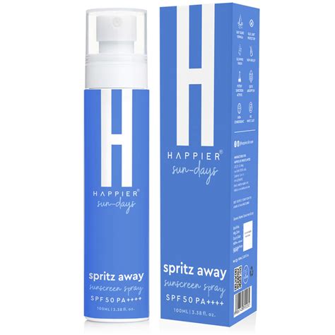Sunscreen Spray SPF 50 PA++++ – Happier Life Pvt. Ltd.