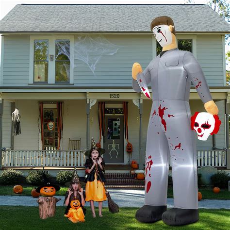 OurWarm 10 FT Halloween Inflatables Serial Killer India | Ubuy