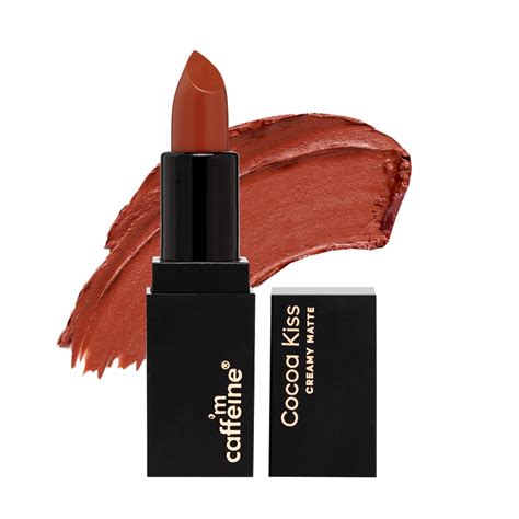 Buy mCaffeine Cocoa Kiss Matte Nude Lipstick - Choco Melt ...