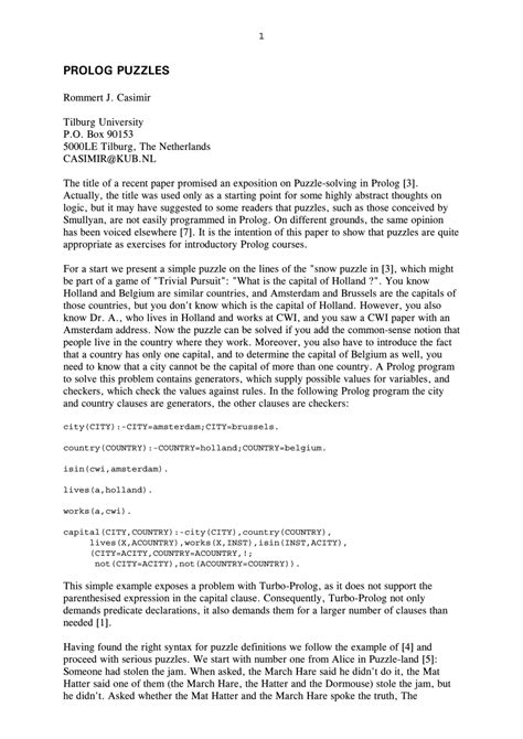 Image result for Prolog Questions