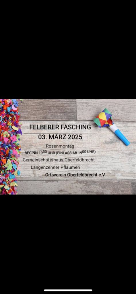 Felberer Fasching, Ortsverein Oberfeldbrecht e.V., Ansbach, 3 March ...