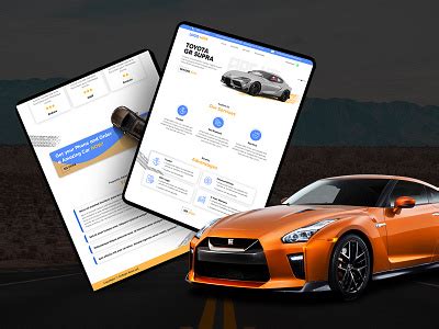 Car Website Design designs, themes, templates and downloadable graphic ...