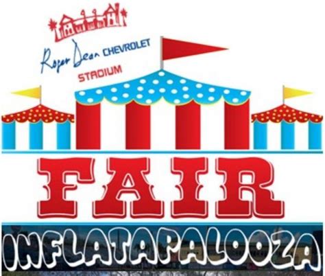 County Fair Inflatapalooza, Roger Dean Stadium, Jupiter, 3 June 2023 ...