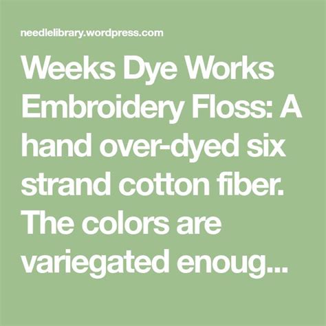 Image result for Weeks Dye Works Color Chart