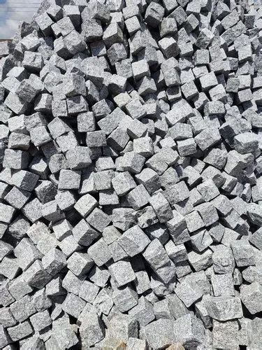 Cobbles & Kerbs - Grey Granite Cobblestone Service Provider from Chennai