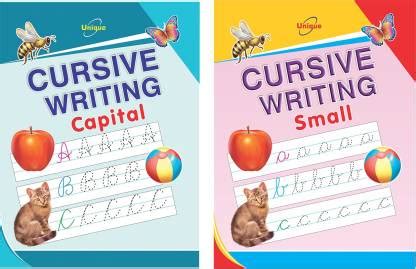 Unique CURSIVE WRITING - CAPITAL & CURSIVE WRITING - SMALL COMBO Books ...