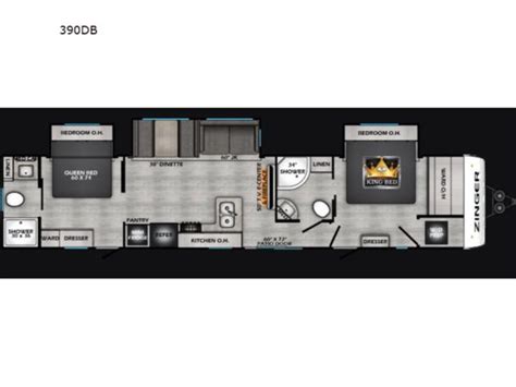 2026 CrossRoads RV Zinger 390DB in McDonough, GA, USA