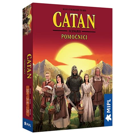 Catan: Pomoćnici - Drustvena igra |www.drustveneigre.rs|