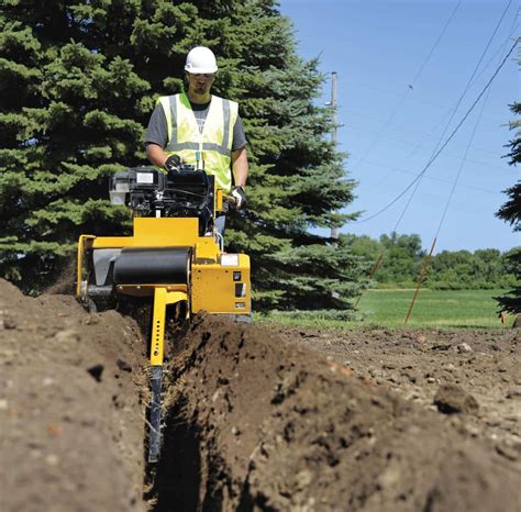 Trencher Machine Rentals and Rental Tips — Compact Equipment Magazine