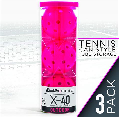 FRANKLIN X-40 PICKLEBALLS OUTDOOR 3-PACK – Sidelines Sports
