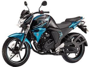 Saiga Parts Tank Tie for FZ/FZS V2 Gloss Black Strap Yamaha FZ, FZ-S ...