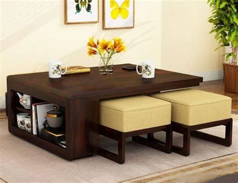 Wooden Table - Wooden Center Table Retailer from Jaipur