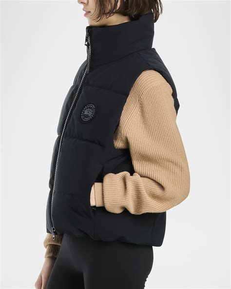 Canada Goose Grandview Cropped Down Vest | Neiman Marcus