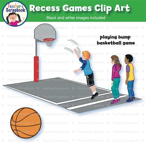 Recess Games Clip Art | Made By Teachers