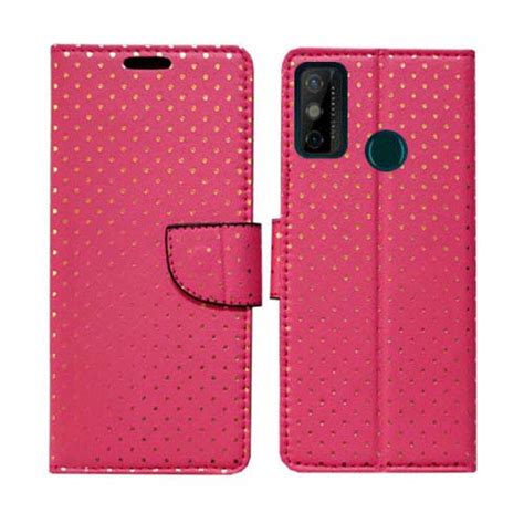 MyFlips Bindi Pink Flip Cover for Tecno Spark Go 2020 : Amazon.in ...