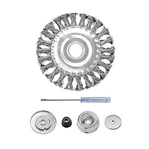 UJEAVETTE® Steel Wire Brush Cutter Trimmer Head for Pavement Joints ...