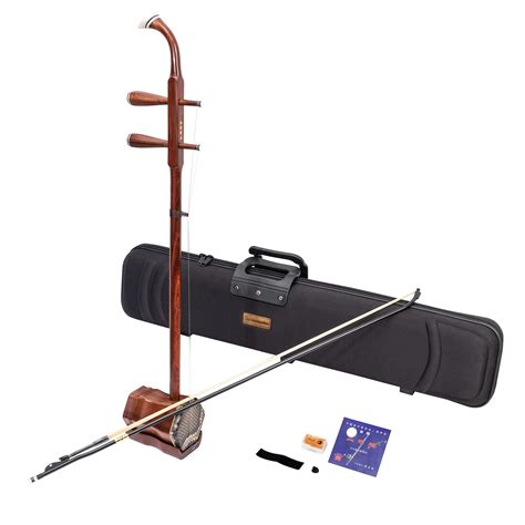 MI&VI Red Rosewood Erhu kit Chinese 2-string Violin Fiddle Musical ...