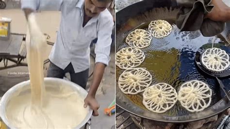 पटना स्ट्रीट वेंडर ने इस तरह से बनाई इमरती, देखने के बाद लोग बोले 'अब ...