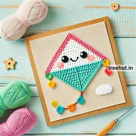 Cute Crochet Kite Ideas, Appliques and Small Crochet Projects with ...