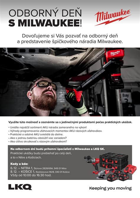 Odborný deň s Milwaukee! by LKQ SK - Issuu