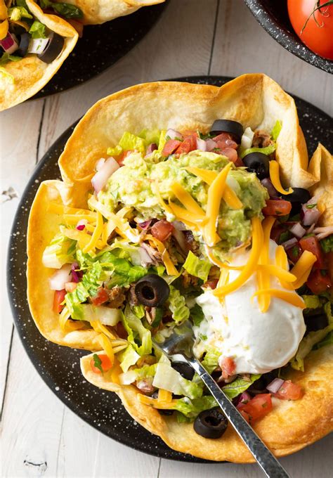Bubbly Taco Salad Bowl Recipe - A Spicy Perspective