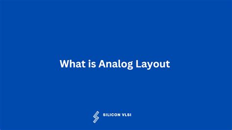 Image result for Analog Layout Tutorial