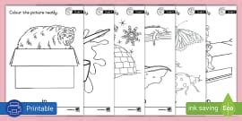 Grade R English -Phonics - Colouring Sheet: Letter C