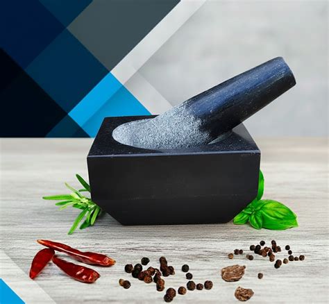 EZAHK Stone Mortar and Pestle Set (5.5 inch) – Ezahk