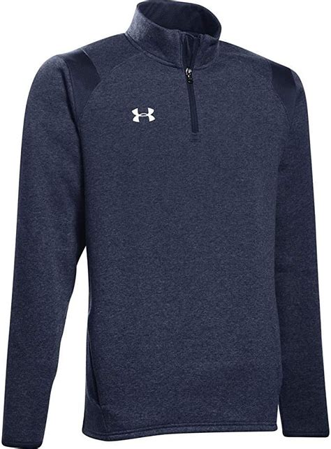 Under Armour 1310071 Men's Hustle Quarter-Zip Pullover Sweatshirt ...