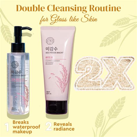 Double Cleansing Routine
