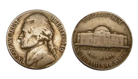 1940 Nickel Value Guide: No Mint Mark, Rare Errors, and Silver Content ...