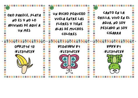 Pack de adivinanzas con respuestas - Orientacion Andujar