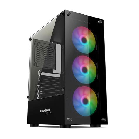 Frontech Xylo Gaming Cabinet Computer Case With Hd Audio Atx ...