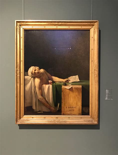 Jacques Louis David Death Of Marat
