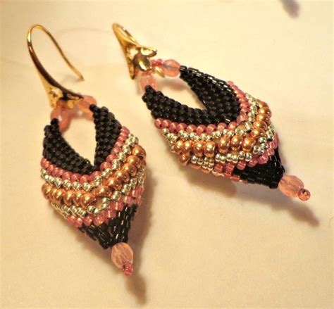 Peyote Earring Tutorial 的图像结果