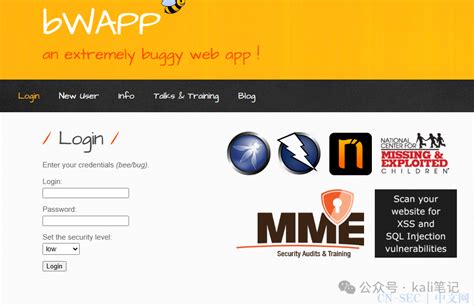Bwapp Perform HTML Injection 的图像结果