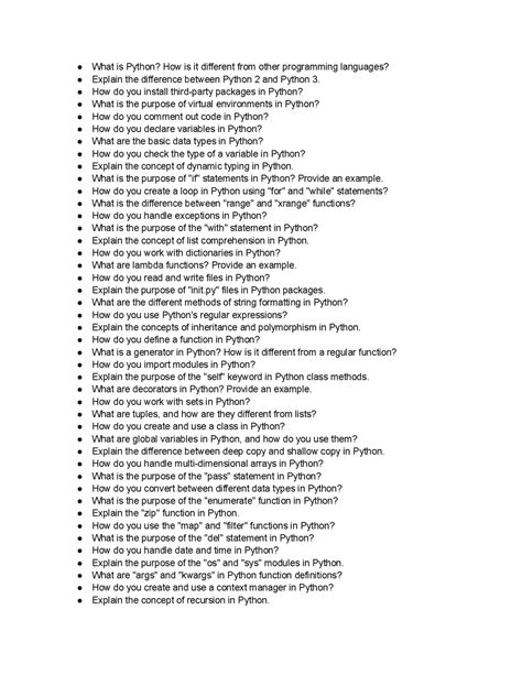 Image result for Good Basic Python Questions