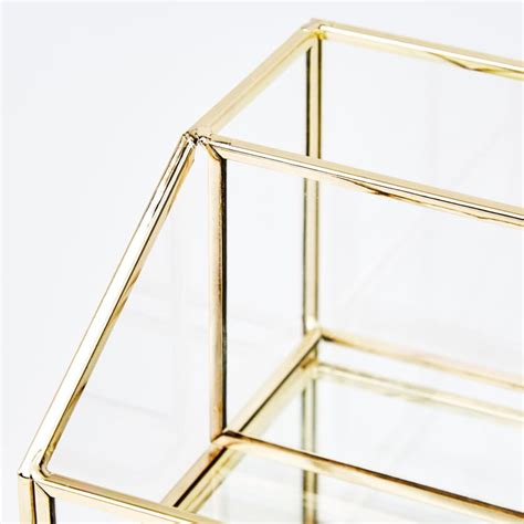 Buy Orion Tribeca Glass Cosmetic Organiser with Drawer from Home Centre ...