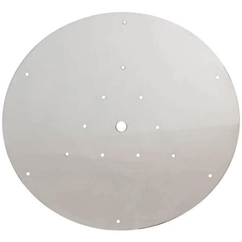 Alpine Flame 18-Inch Flat Round Stainless Fire Pit Burner Pan : BBQGuys