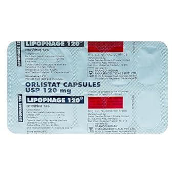 Lipophage 120 - Strip of 10 Capsules : Amazon.in: Health & Personal Care