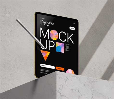 iPad Pro Psd Mockup Showcase Presentation | Pixeden Club