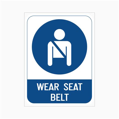 Seat Belt Sign Medical at Ian Milligan blog