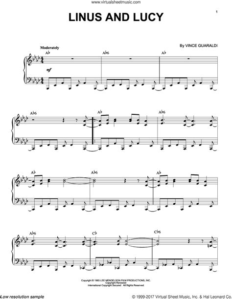 Charlie Brown Peanuts Theme Song Piano Sheet Music at Betty Mcclusky blog