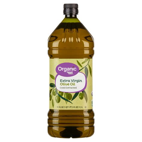 Brandclub - Great Value Organic Extra Virgin Olive Oil, 51 fl oz