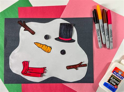 Melted Snowman Printable | Rossy Printable
