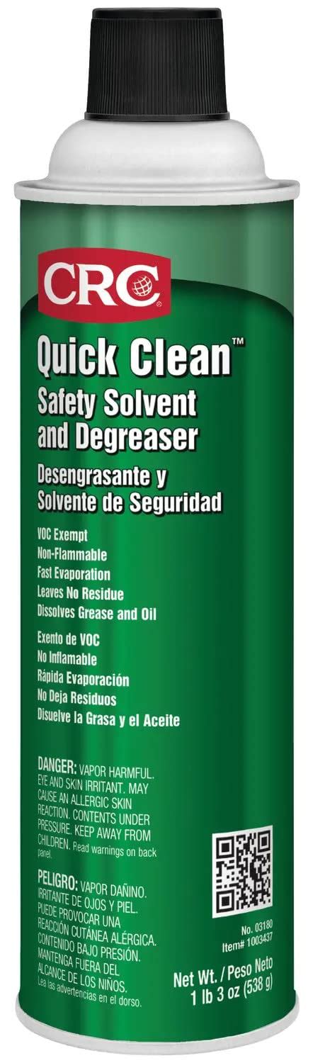 Crc Quick Clean Safety Solvent And Degreaser 03180 19 Wt | Desertcart INDIA