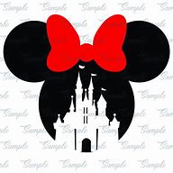 Image result for Minnie Mouse Disney Castle SVG