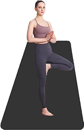 Exercise & Yoga Mat for Women and Men, High Density, Anti-Slip/Skid ...