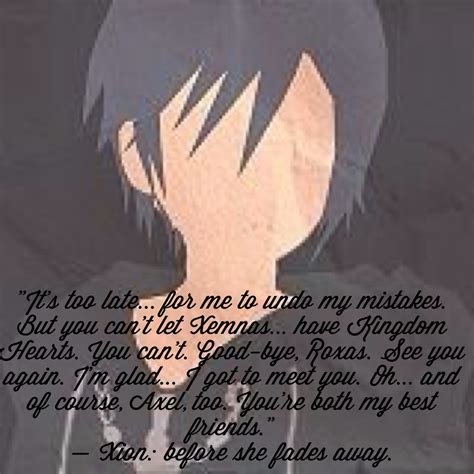 Kingdom Hearts Quotes Roxas